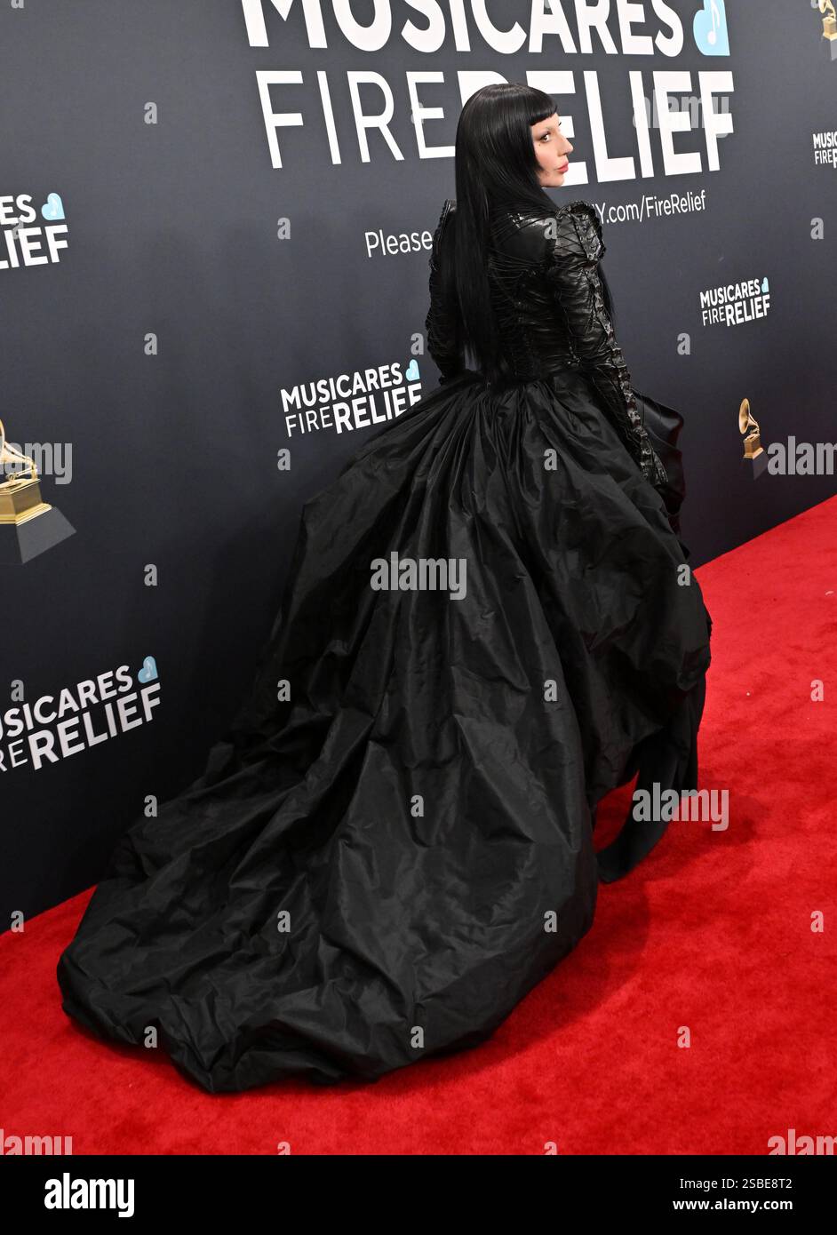 Lady Gaga arriving to the 67th Annual Grammy Awards held at