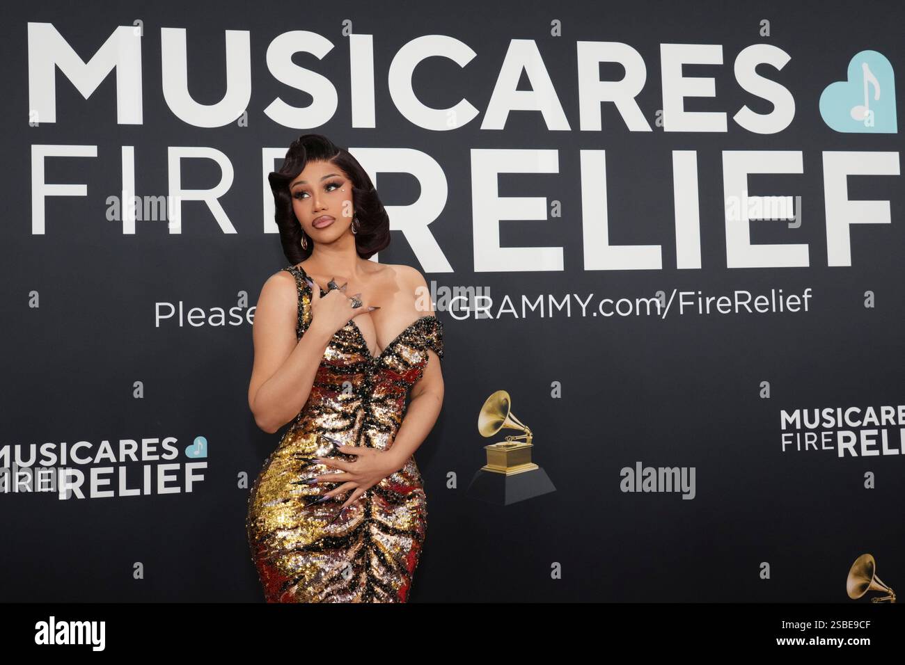 Cardi B Arrives At The 67th Annual Grammy Awards On Sunday Feb 2 Cardi B Arrives At The 67th Annual Grammy Awards On Sunday Feb 2 2025 In Los Angeles Photo By Jordan Straussinvisionap 2SBE9CF