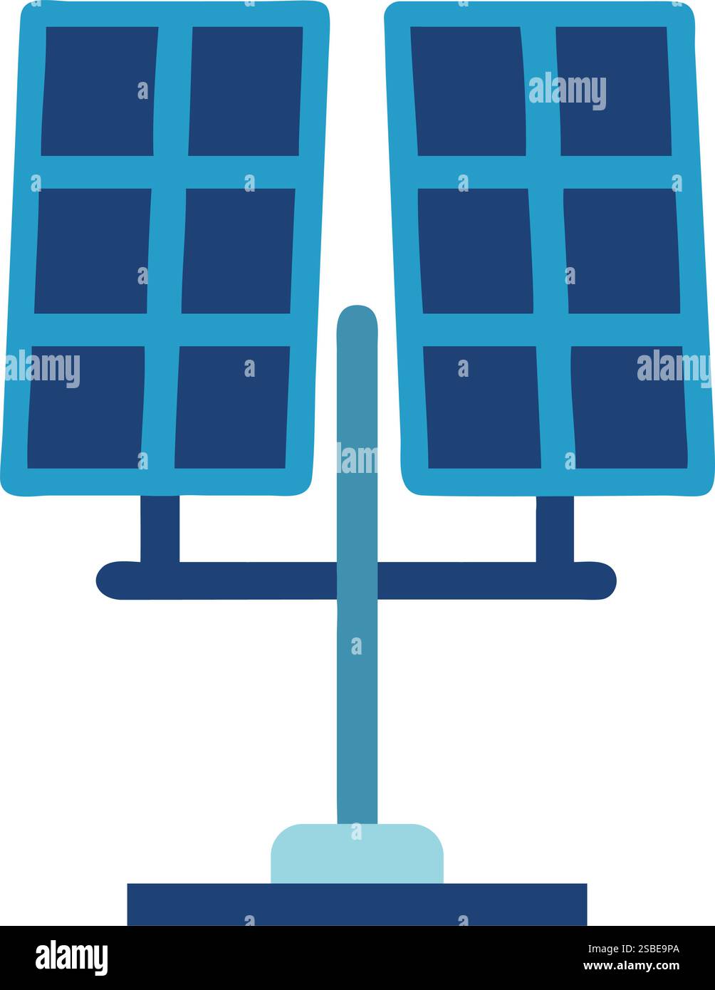 Large Solar Panel Energy Source Icon Stock Vector Image & Art - Alamy