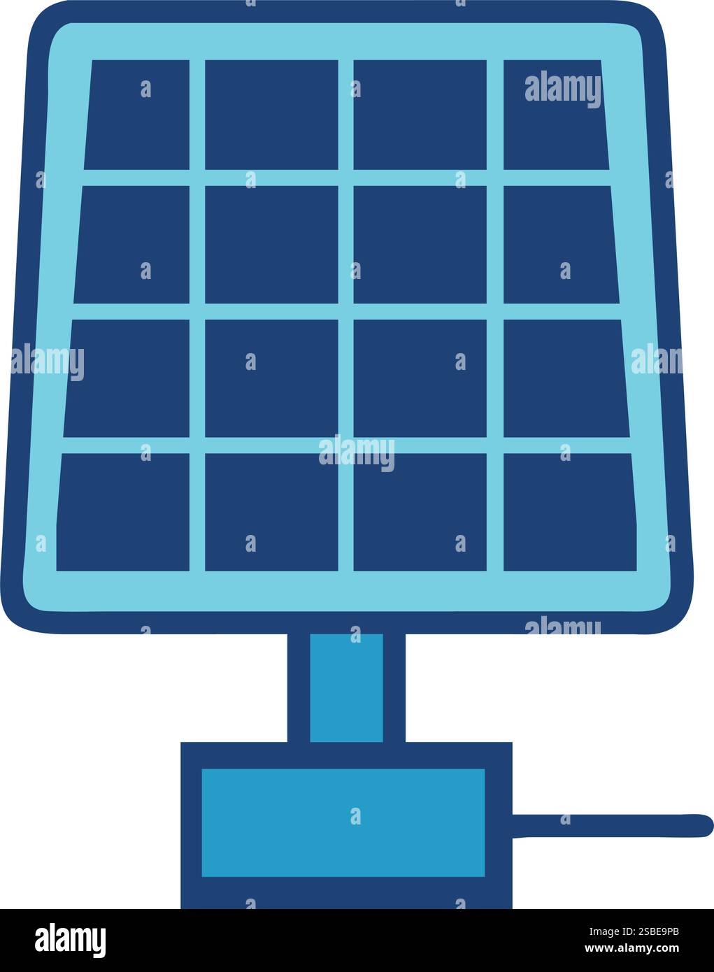 Solar Panel Renewable Energy Icon Stock Vector Image & Art - Alamy