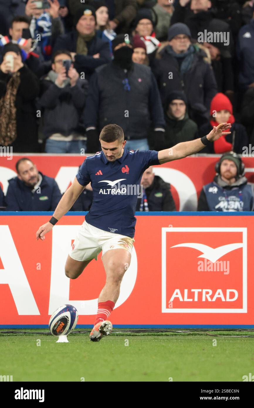 Thomas Ramos of France during the 2025 Six Nations Championship, rugby