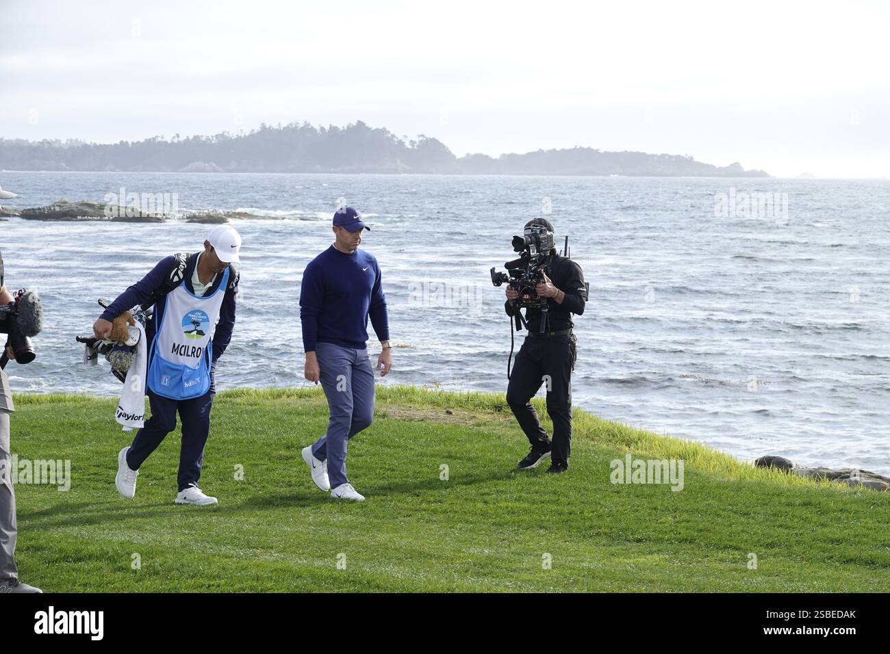 Pebble Beach, California, USA February 2nd, 2025 on the final day of