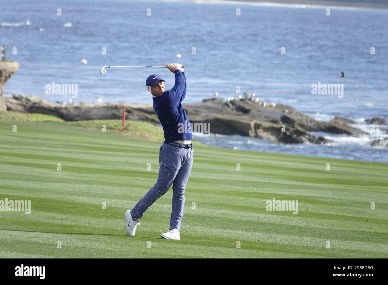 Pebble Beach, California, USA February 2nd, 2025 on the final day of