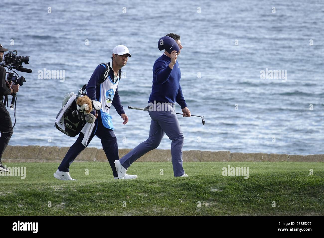 Pebble Beach, California, USA February 2nd, 2025 on the final day of