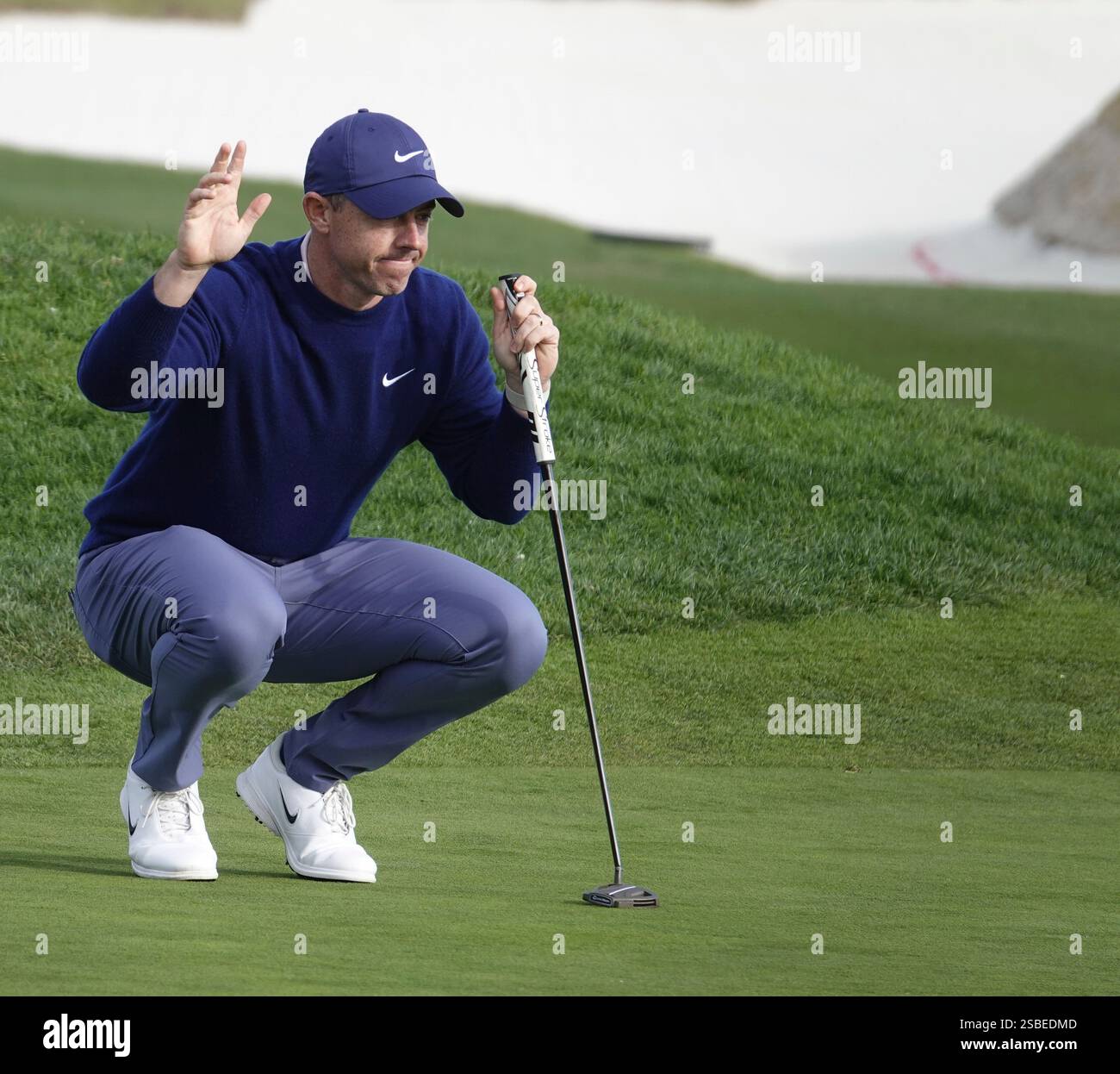 Pebble Beach, California, USA February 2nd, 2025 Rory McIlroy