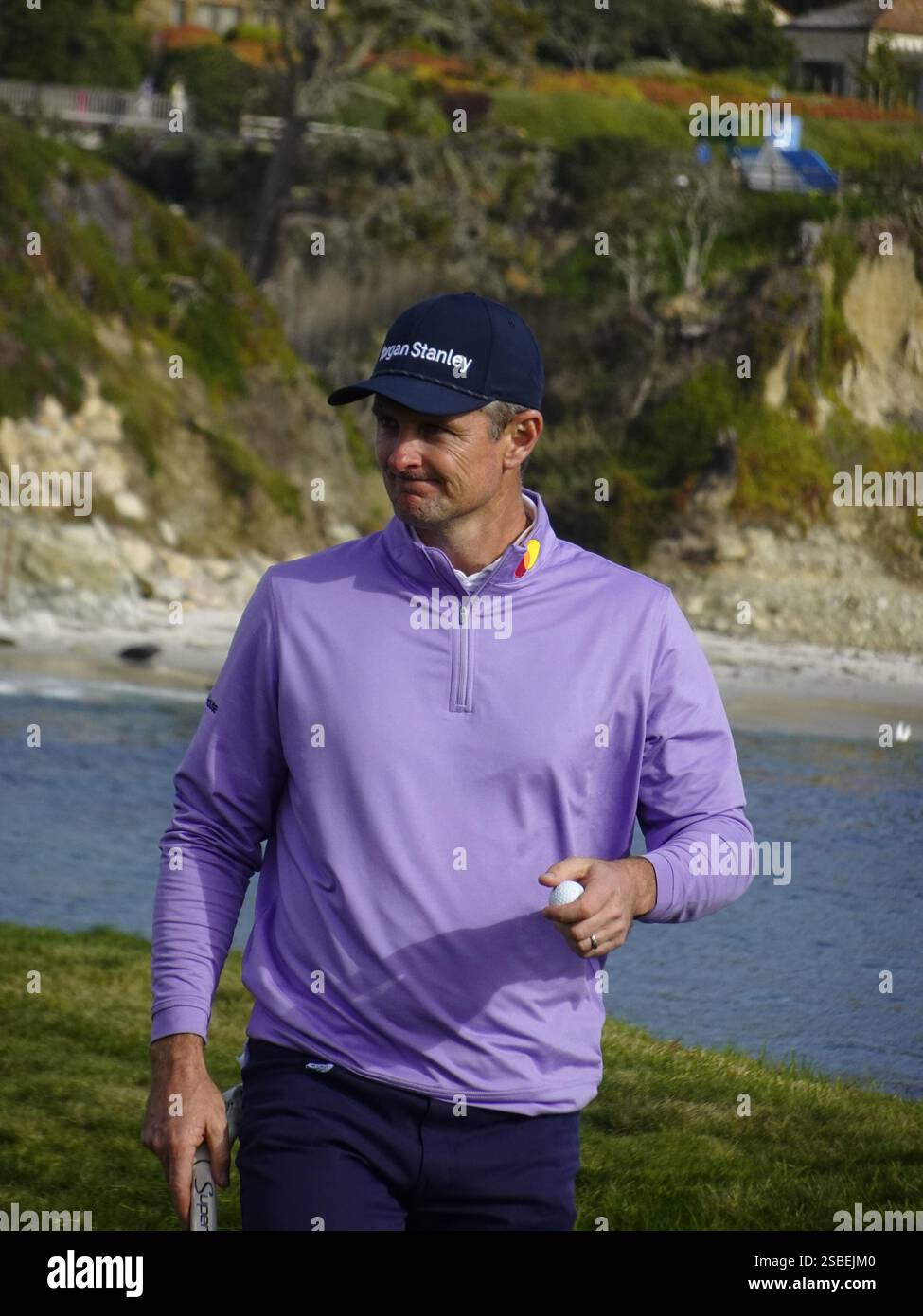 Pebble Beach, California, USA February 2nd, 2025 on the final day of