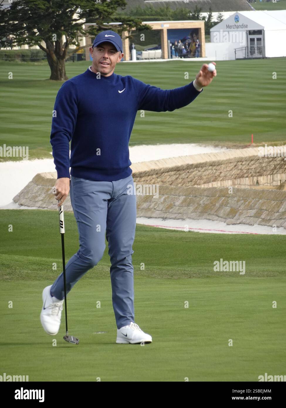 Pebble Beach, California, USA February 2nd, 2025 Rory McIlroy