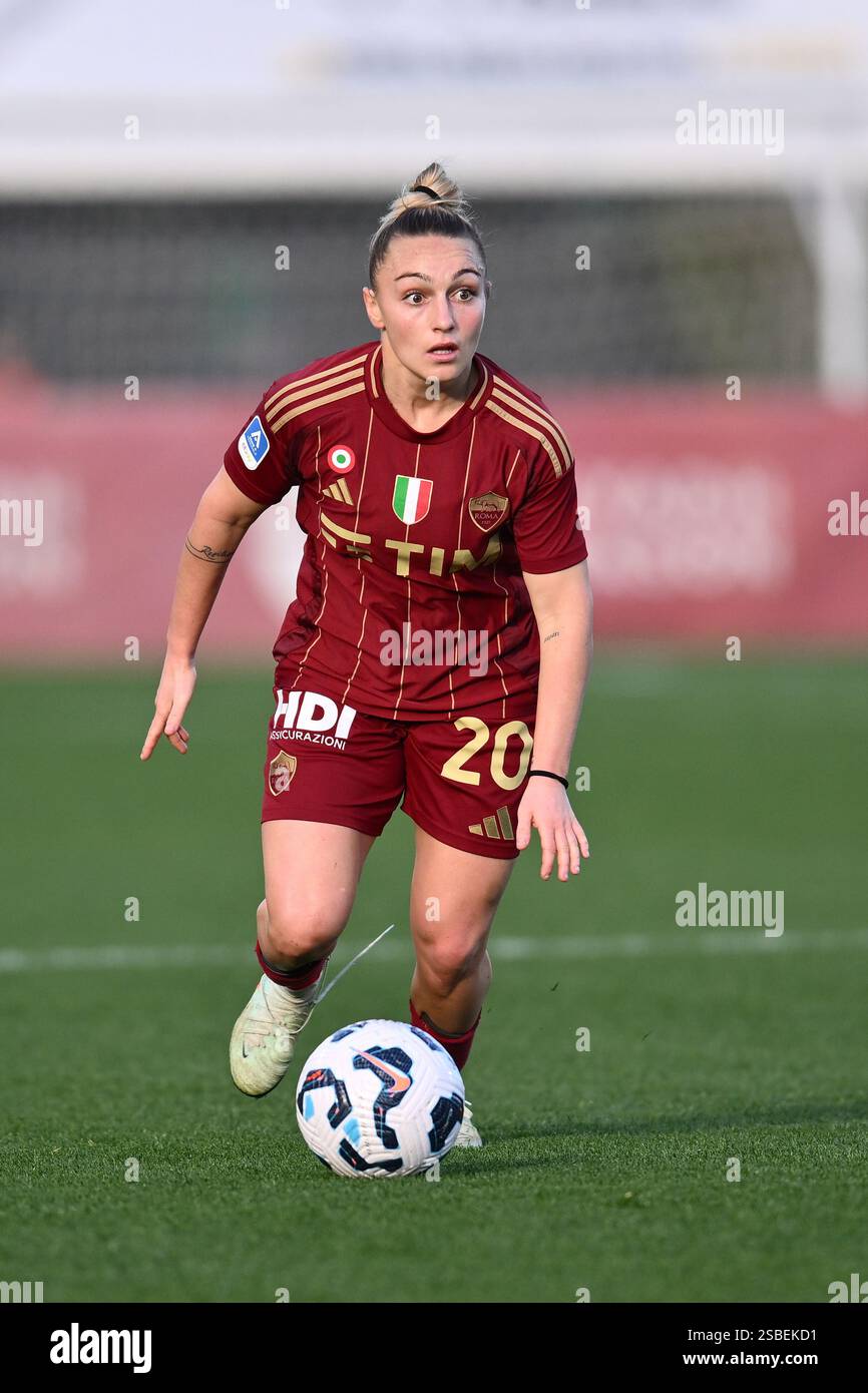 Rome, Italy. 01st Feb, 2025. Giada Greggi of A.S. Roma Femminile in ...