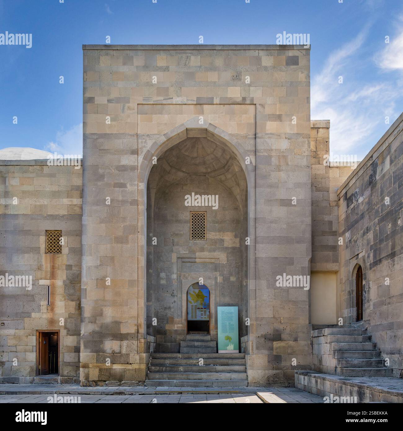 Baku Azerbaijan May 10 2024 The Courtyard Of The Palace Of The baku-azerbaijan-may-10-2024-the-courtyard-of-the-palace-of-the