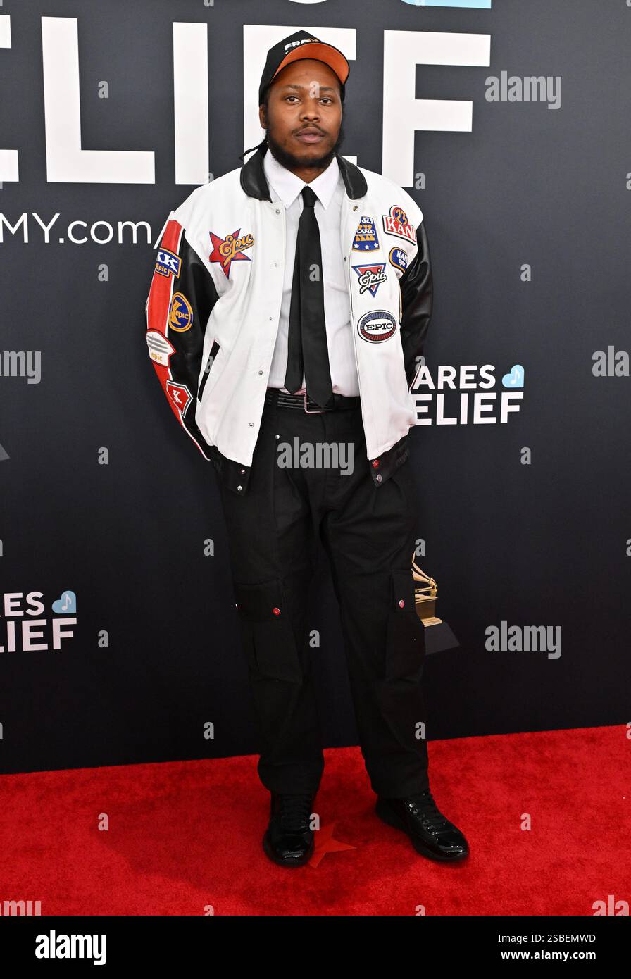 Los Angeles, USA. 02nd Feb, 2025. Noochie arriving to the 67th Annual ...