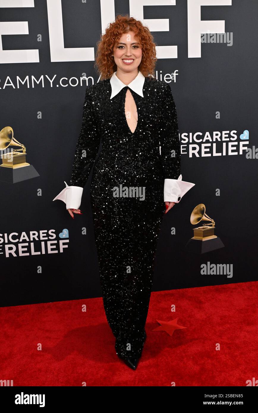 Los Angeles, USA. 02nd Feb, 2025. Sara Diamond arriving to the 67th Annual  Grammy Awards held at Crypto.com Arena on February 2, 2025 in Los Angeles,  Ca. © Lisa OConnor/AFF-USA.com Credit: AFF/Alamy