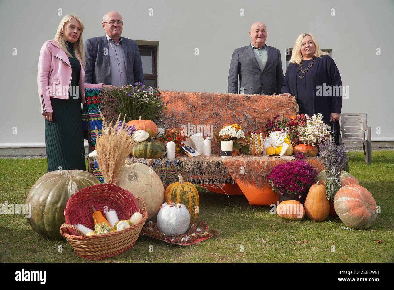 Food Industry Day, Lutsk, Ukraine Separate structural unit "Volyn Vocational College of the National University of Food Technologies" 10/12/2023 Stock Photo
