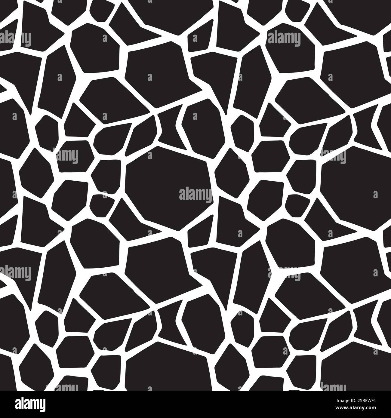 Abstract seamless pattern. Hand drawn doodle shapes print Stock Vector