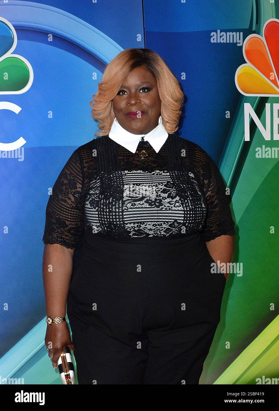 Retta - Marietta Sangai Sirleaf arriving at the NBCUniversal Upfront ...