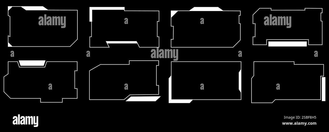 This versatile and varied set of vector shapes is perfect for a wide ...