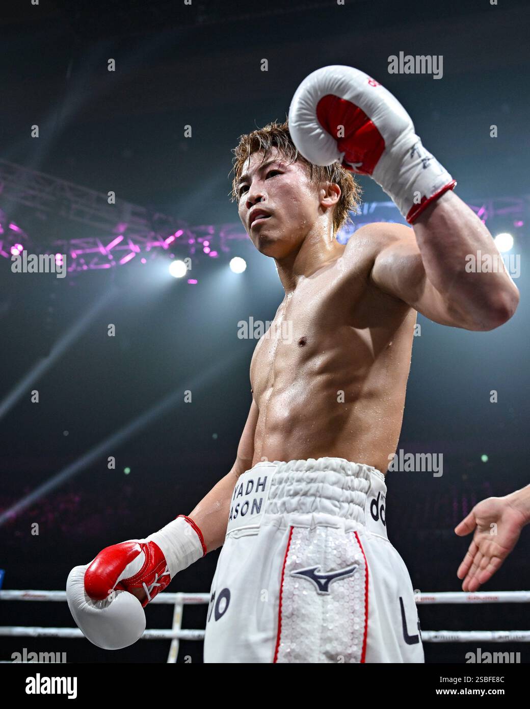 Naoki Inoue Champion Naoya Inoue of Japan won the world super-bantamweight title ...