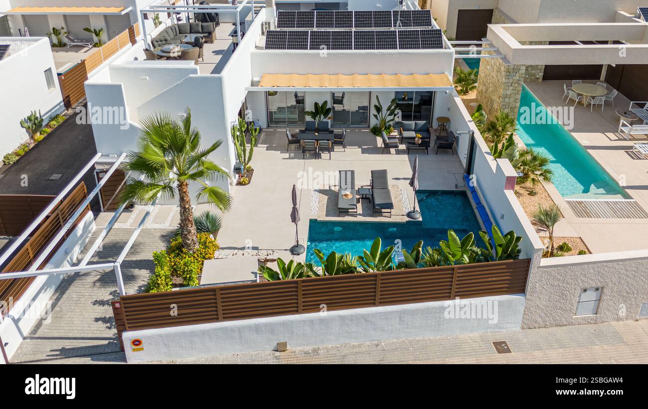Beautiful view of Rooftop Garden Luxury Condos With Solar Panels