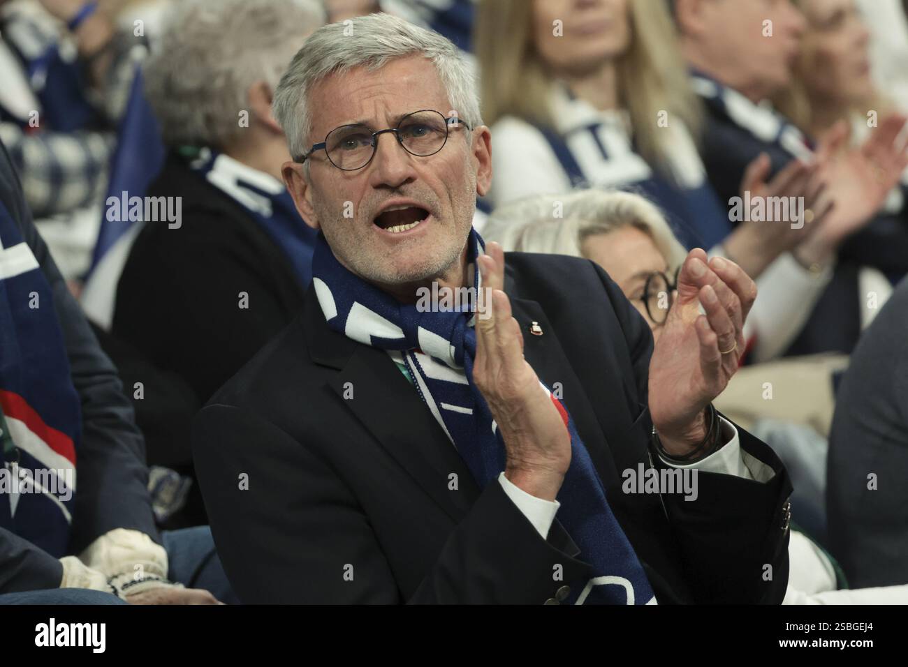 President of French Tennis Federation FFT Gilles Moretton during day 1