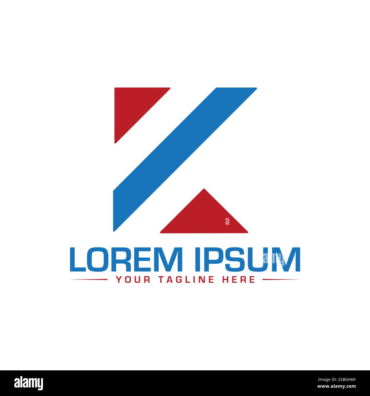 K Letter Logo Design, Unique K Logo Design Stock Vector