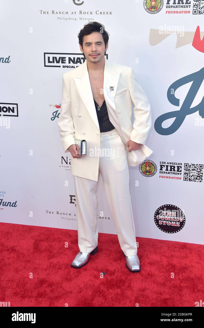 David Archuleta bei Steven Tyler s Jam for Janie Grammy Awards Viewing Party im Hollywood Palladium. Los Angeles, 02.02.2025 *** David Archuleta at Steven Tyler s Jam for Janie Grammy Awards Viewing Party at the Hollywood Palladium Los Angeles, 02 02 2025 Foto:xD.xStarbuckx/xFuturexImagex tyler 5276 Stock Photo