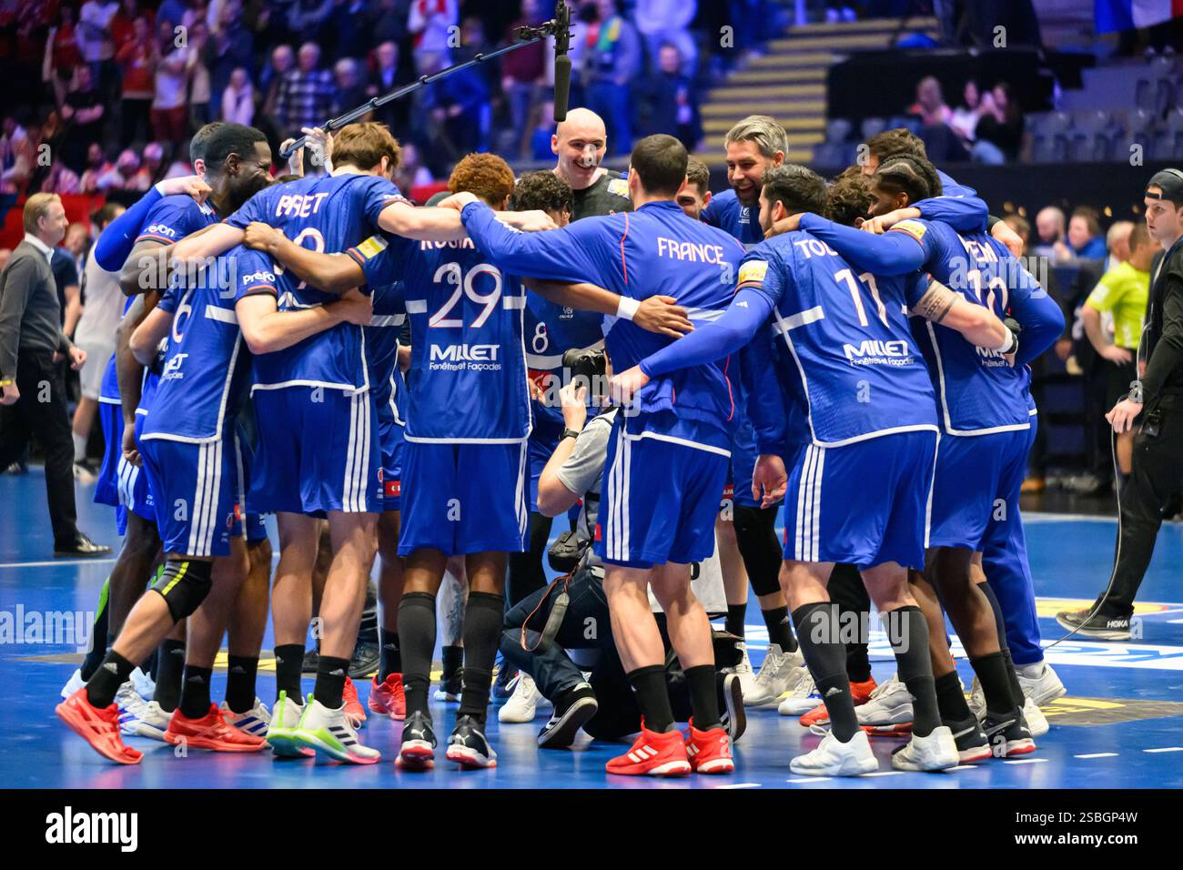 Oslo, Norway. 02nd Feb, 2025. The players of the national team of