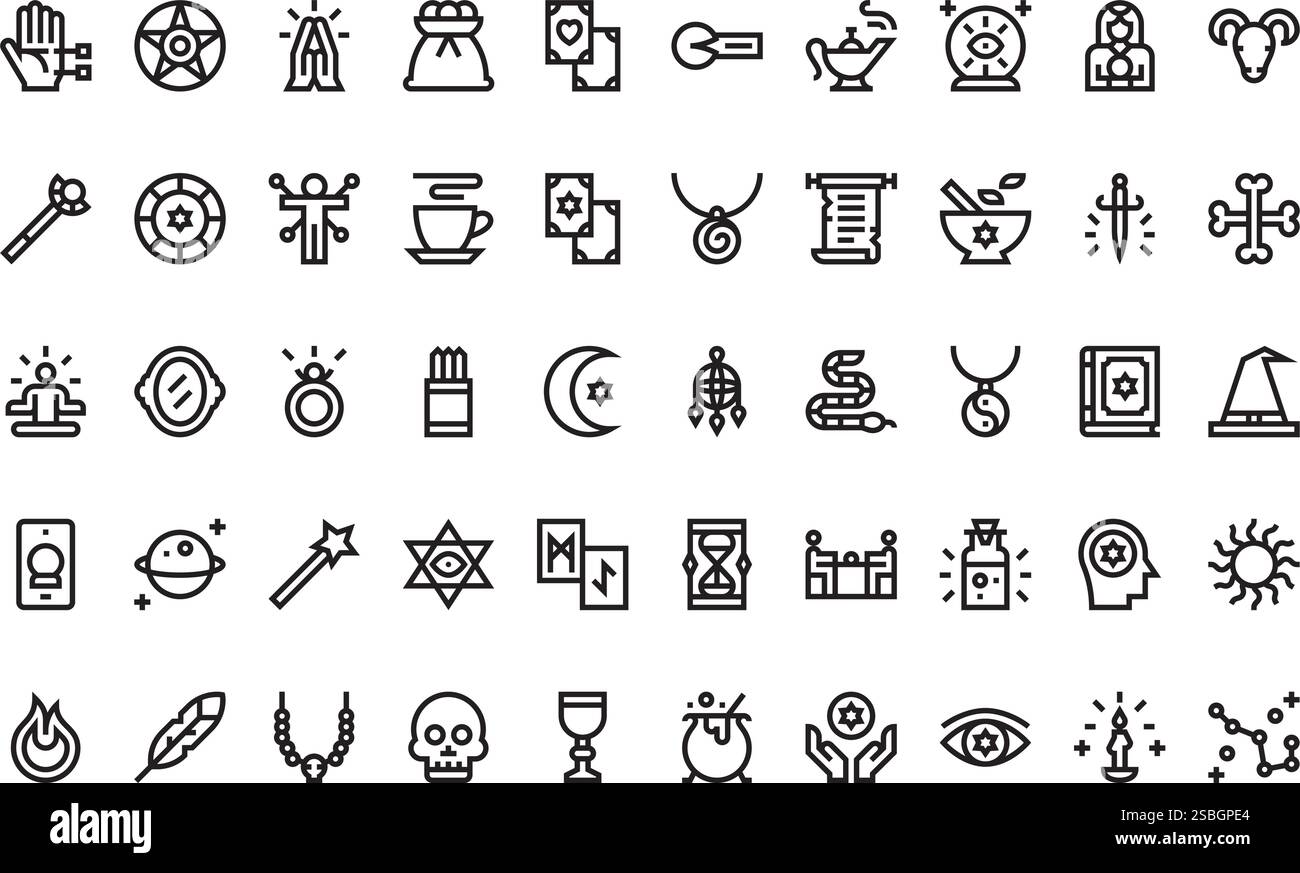 High-Quality Vector Icons Collection with Editable Stroke. Ideal for Professional and Creative Projects Stock Vector