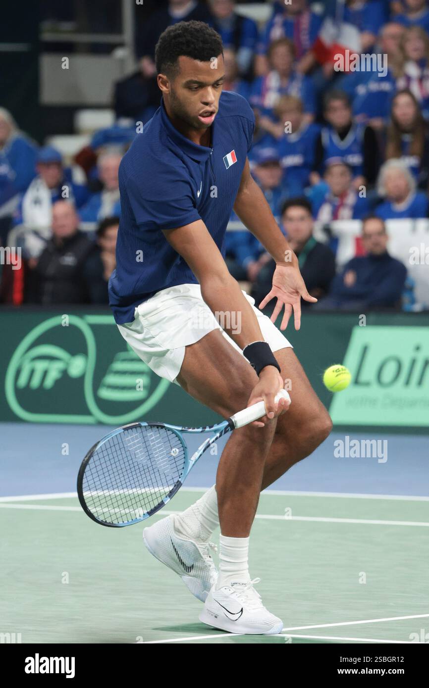 Giovanni Mpetshi Perricard of France during day 2 of the Davis Cup 2025