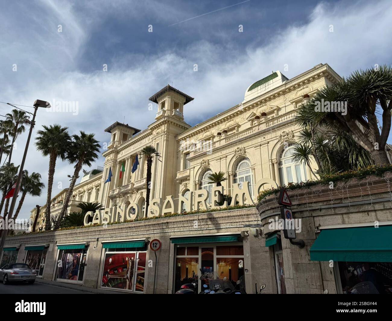 31 January 2025, Italy, Sanremo The Sanremo Casino. The Festival della