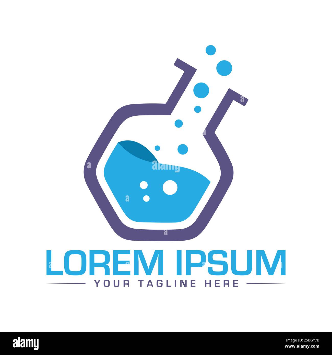 Lab Logo Design, Unique and Professional Lab Logo Design Stock Vector ...