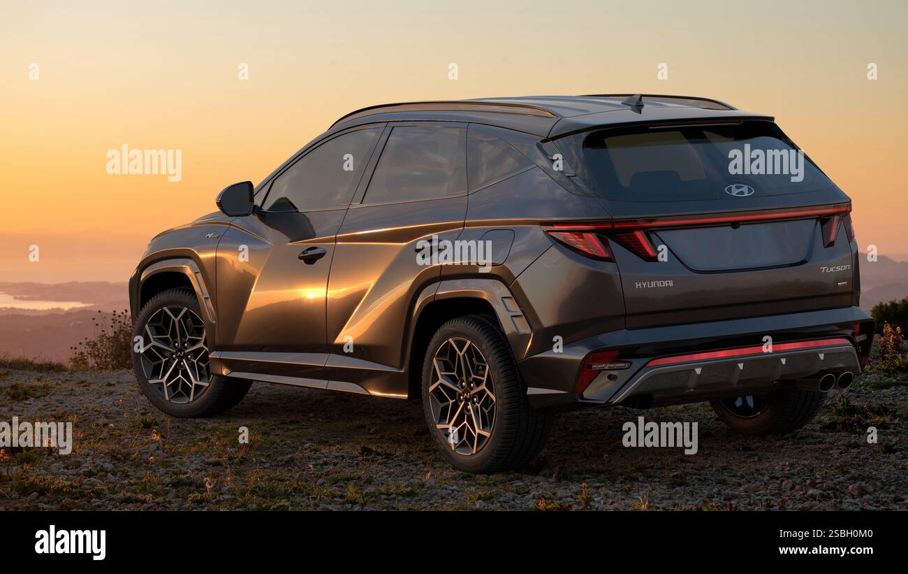 Hyundai Tucson N-Line is the first SUV with a sporty trim in the ...