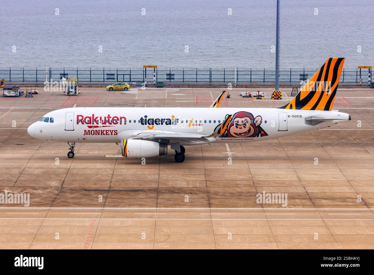 1:200 Aviation tigerair AIRBUS A320 NEO Passenger Airplane