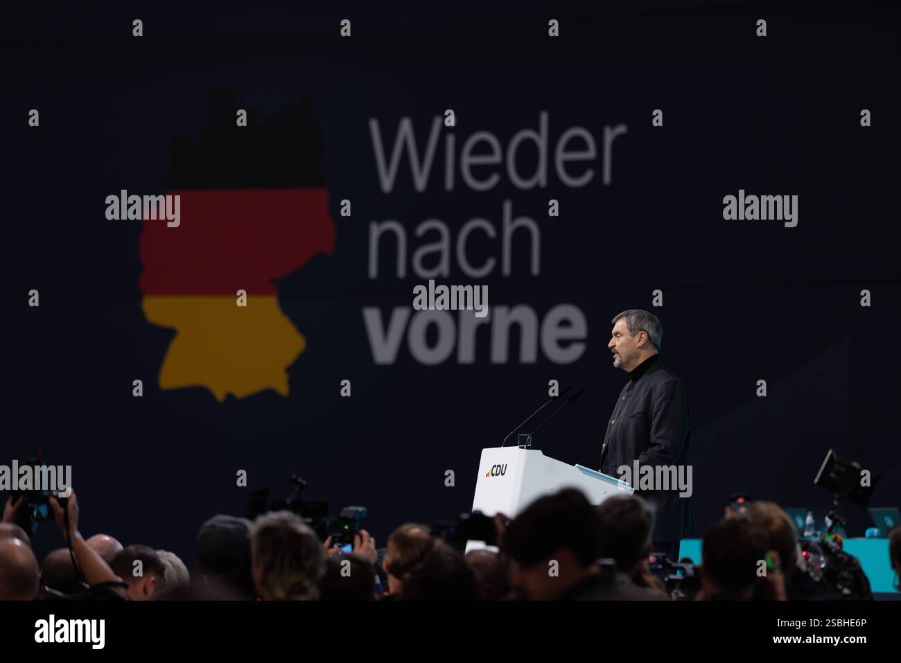 37. Parteitag der CDU Deutschlands Deutschland, CityCube Berlin den 03. ...