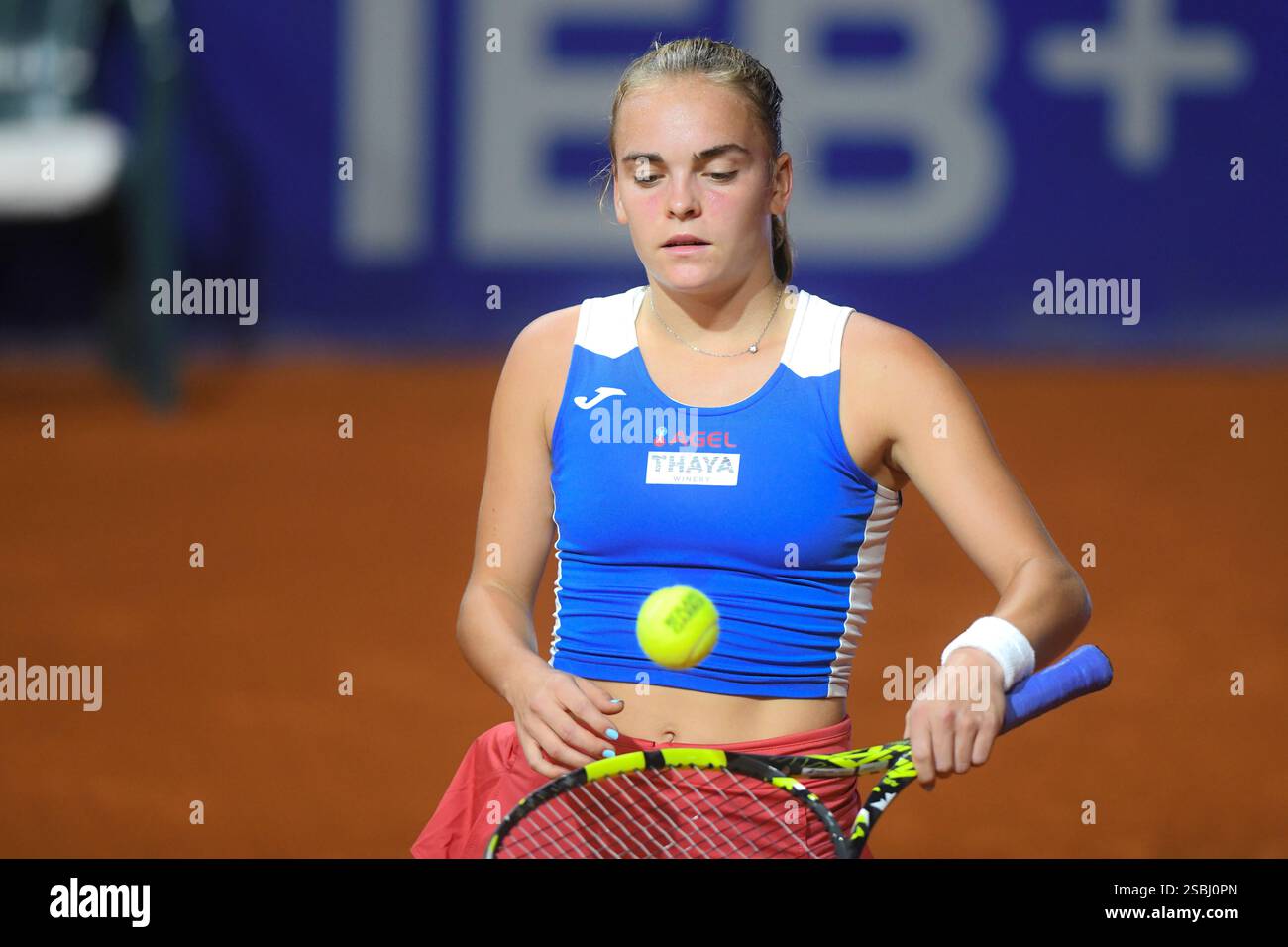 Sara Bejlek (Czech Republic). WTA 125 Argentina Open 2024. Stock Photo