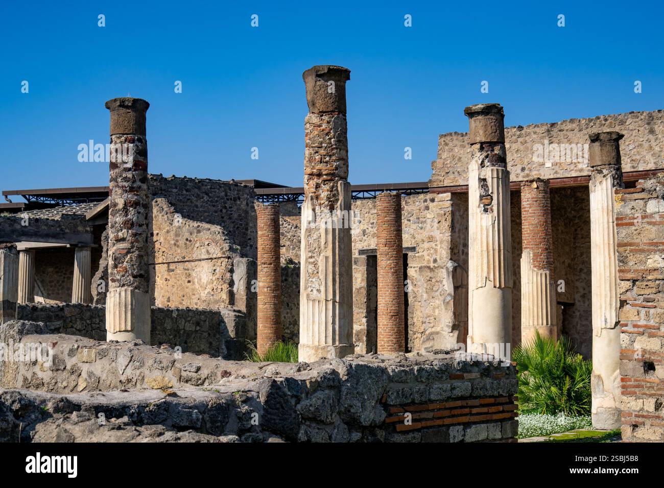 Columns around the atrium of the House of Tryptolemus, Building VII.7.2 ...