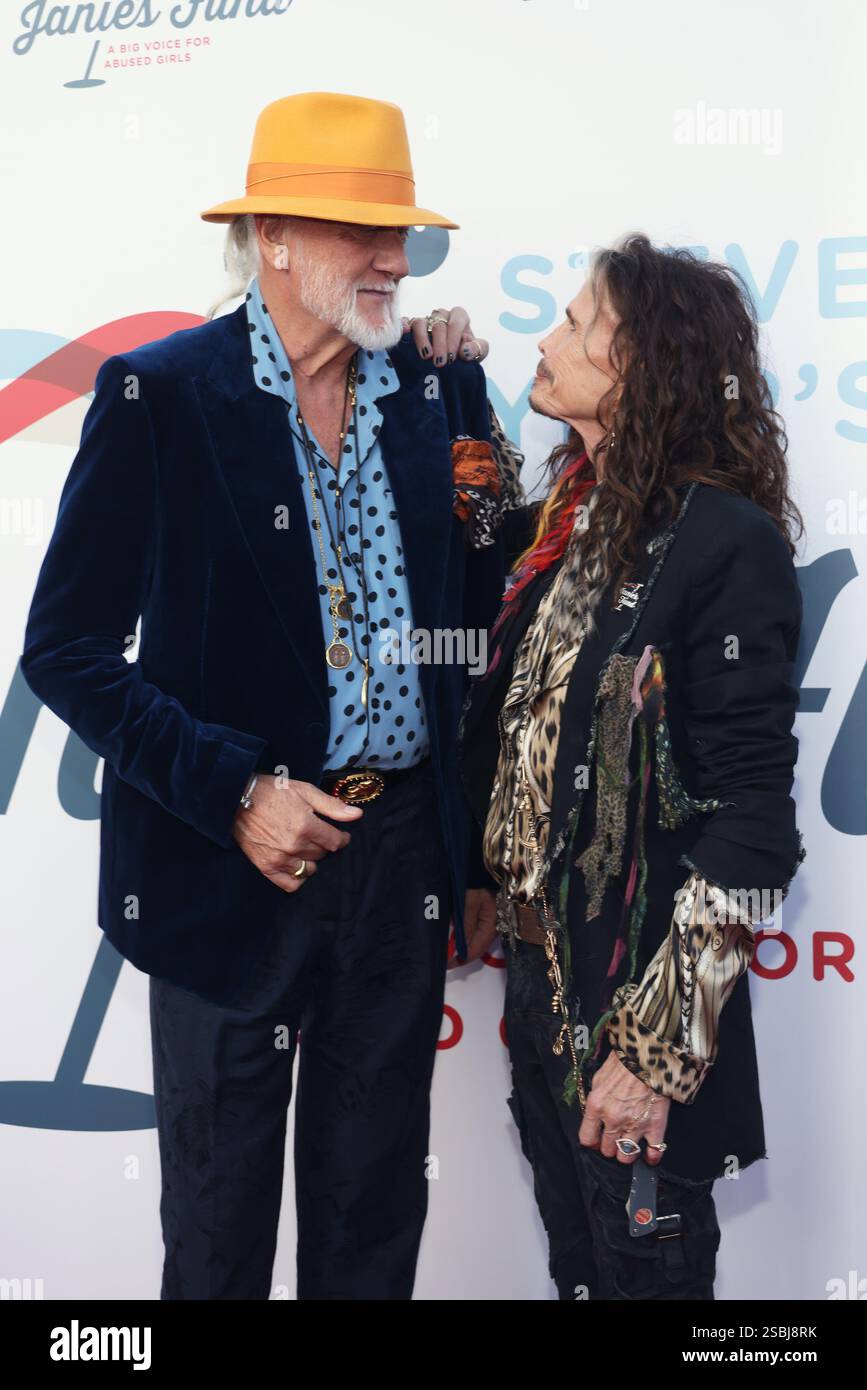 Mick Fleetwood and Steven Tyler attend the 6th Annual Jam For Janie