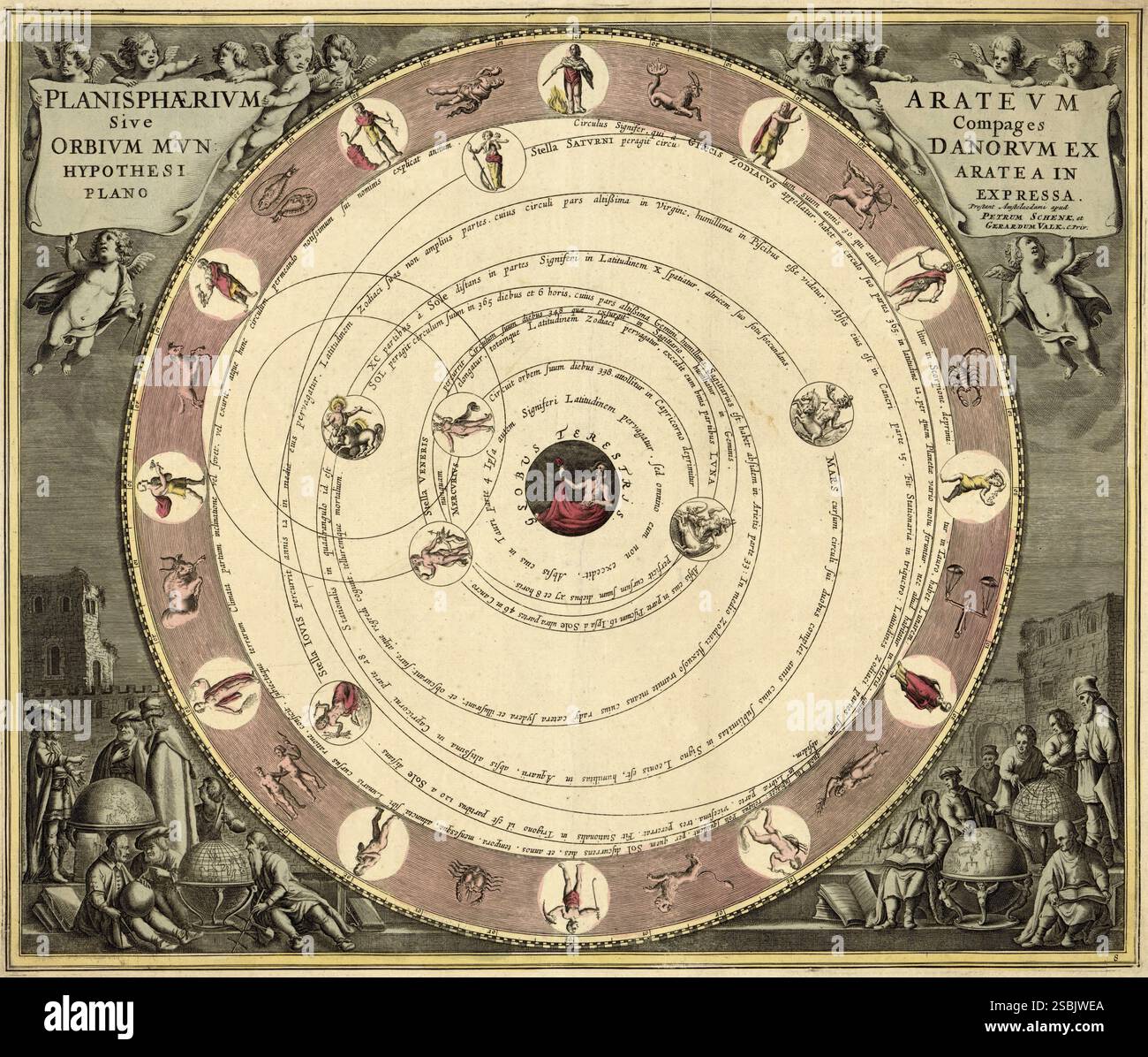 Geocentric Celestial Map Hi Res Stock Photography And Images Alamy Planisphaerium Arateum A Geocentric Celestial Chart Based On The Observations Of Greek Poet Aratus C 315310 240 Bc Map By Dutch German Cartographer Andreas Cellarius 1596 1665 Reprinted 1708n 2SBJWEA