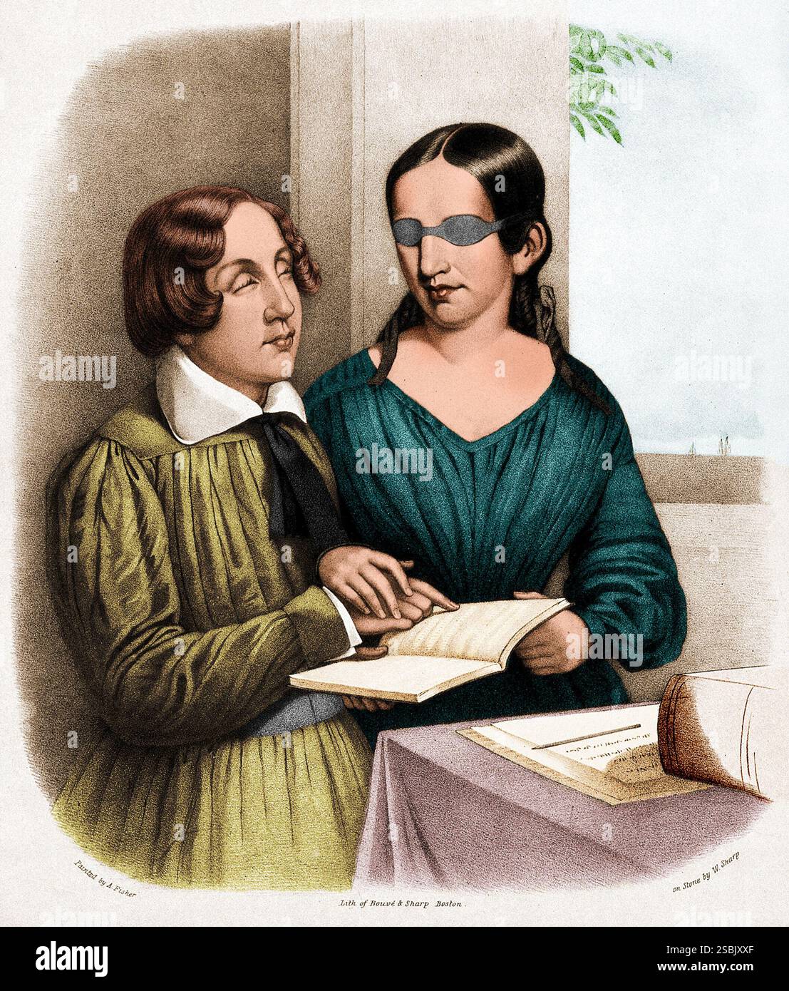 laura-bridgman-right-teaching-student-oliver-caswell-how-to-read