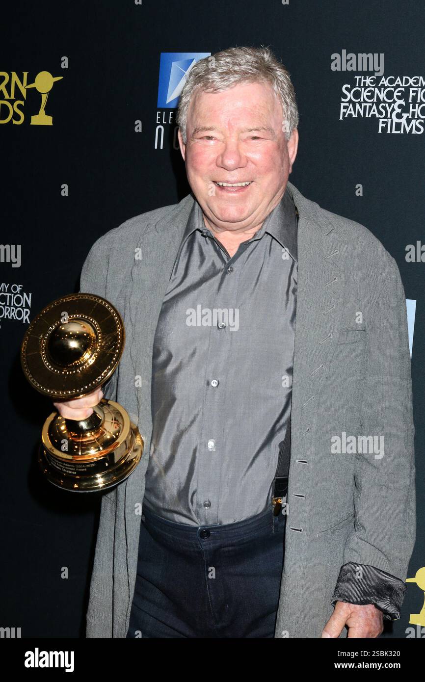 Los Angeles USA 02nd Feb 2025 LOS ANGELES FEB 2 William Shatner Los Angeles Usa 02nd Feb 2025 Los Angeles Feb 2 William Shatner At The 2025 Saturn Awards Press Room At Universal Hilton Hotel On February 2 2025 In Los Angeles Ca Photo By Katrina Jordansipa Usa Credit Sipa Usalamy Live News 2SBK320