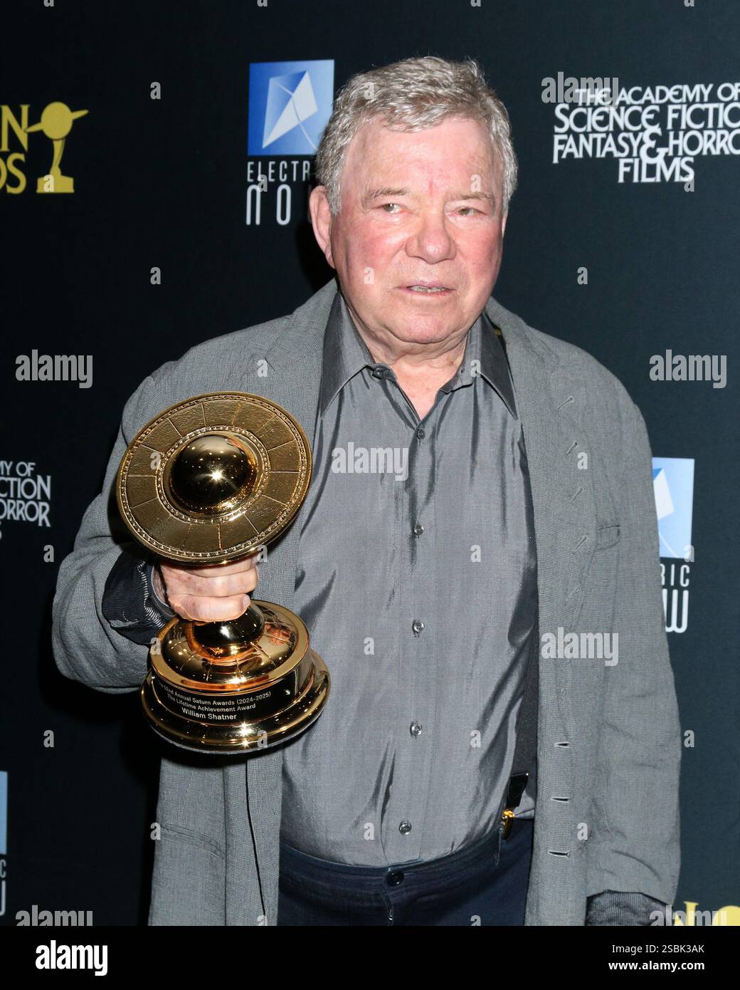 Los Angeles USA 02nd Feb 2025 LOS ANGELES FEB 2 William Shatner Los Angeles Usa 02nd Feb 2025 Los Angeles Feb 2 William Shatner At The 2025 Saturn Awards Press Room At Universal Hilton Hotel On February 2 2025 In Los Angeles Ca Photo By Katrina Jordansipa Usa Credit Sipa Usaalamy Live News 2SBK3AK