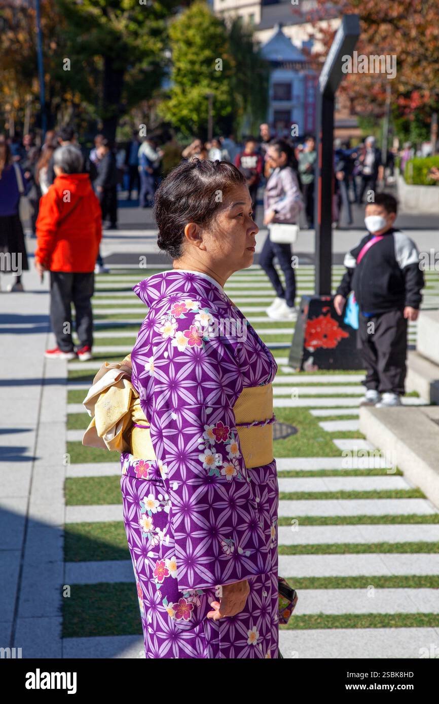 Japanese mature woman hi-res stock photography and images - Alamy