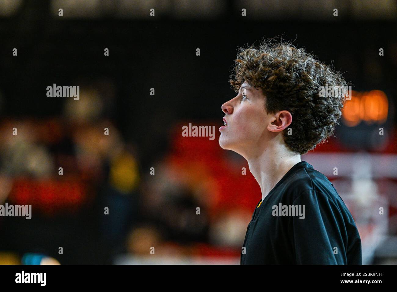 Kc Rotsaert Jules Rotsaert (7) of Filou Oostende pictured during a basketball game ...