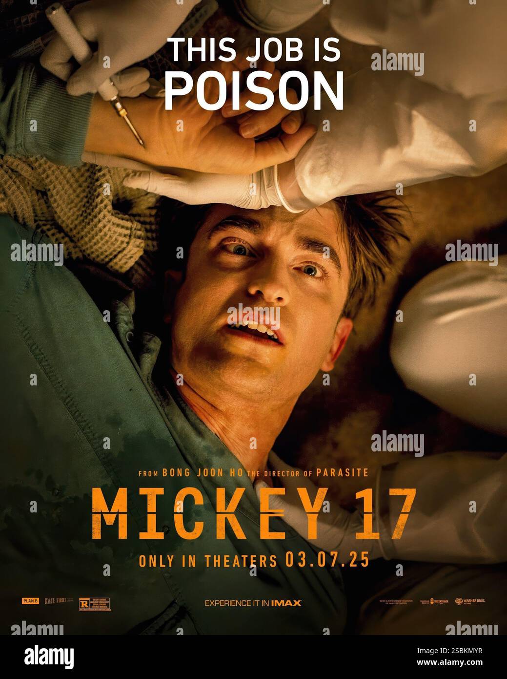 MICKEY 17, US poster, Robert Pattinson, 2025. © Warner Bros