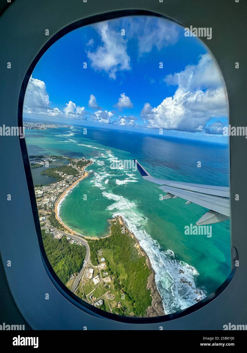 Plane view - Smartphone Captured Stock Image