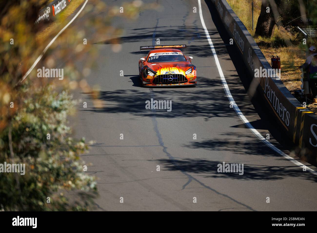 The #75 SunEnergy1 Racing Mercede-AMG GT3 driven by Kenny Habul, Jules ...