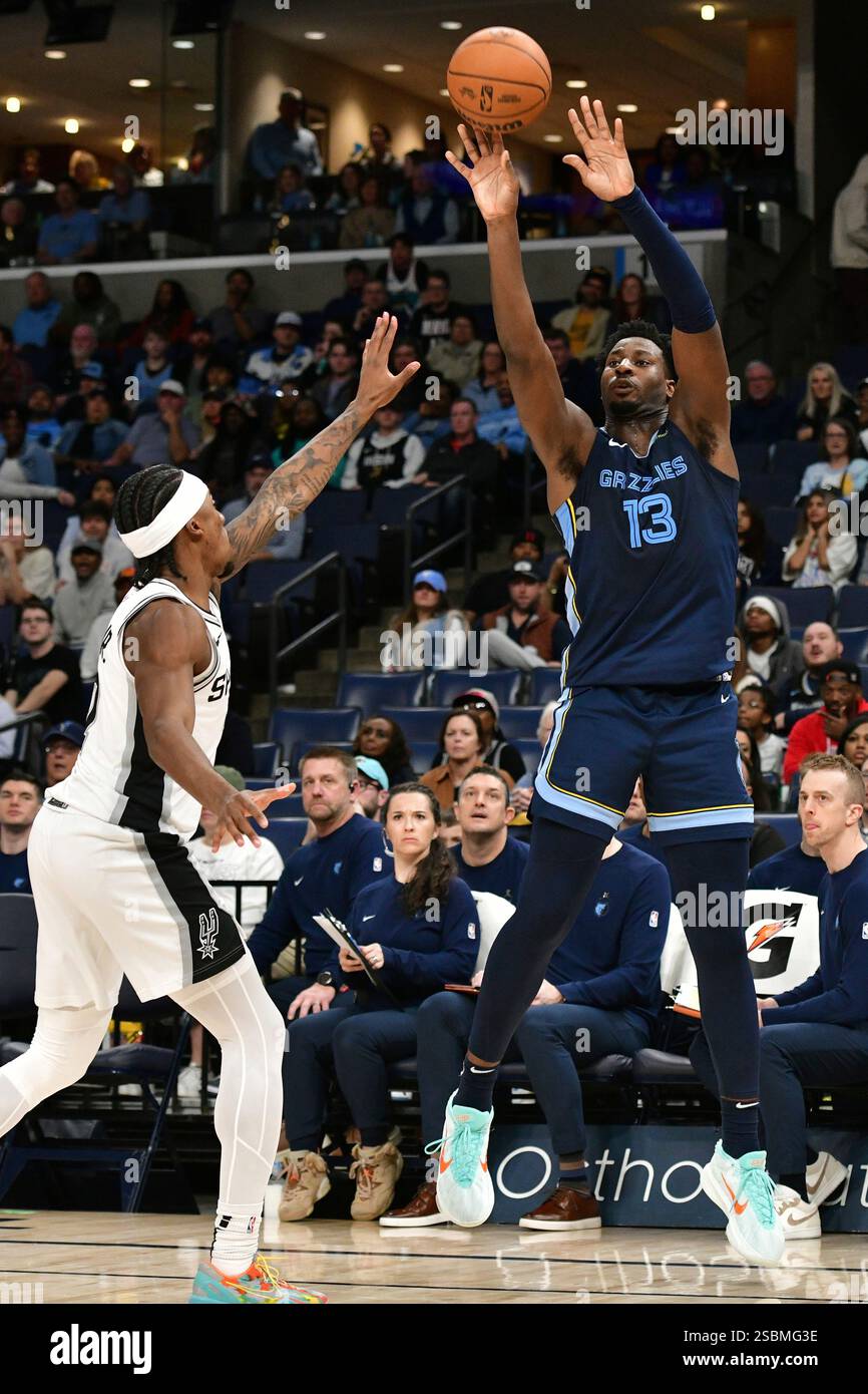 Memphis Grizzlies forward Jaren Jackson Jr. (13) shoots against San ...