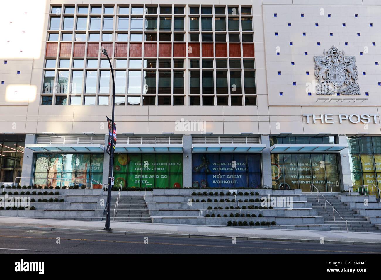 The Post building, formerly the downtown branch of the Canada Post ...