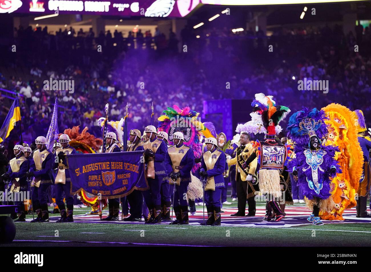 Super Bowl Opening Night ahead of the Super Bowl 59 NFL football game