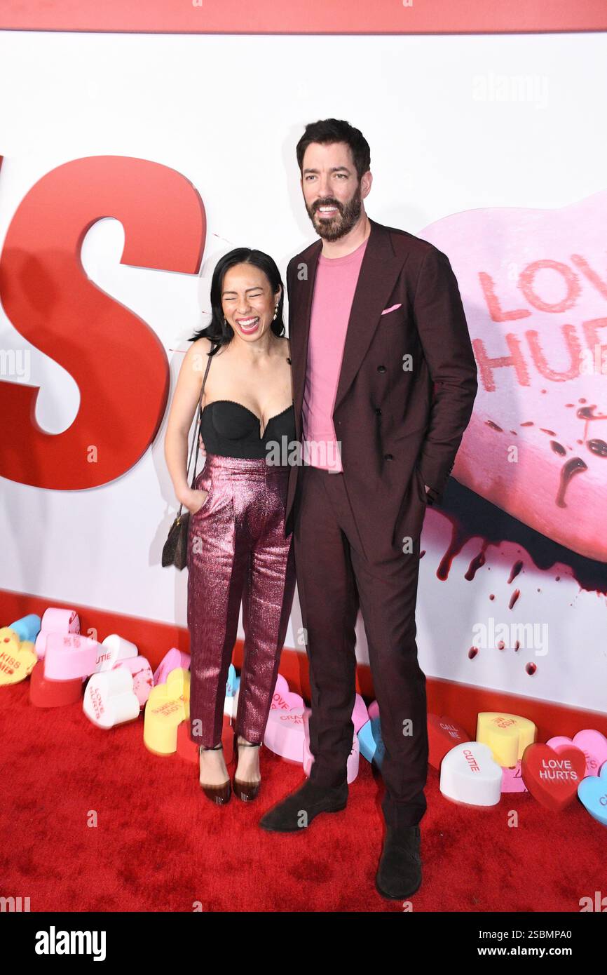 Hollywood, California, USA 3rd February 2025 Linda Phan and Actor Drew