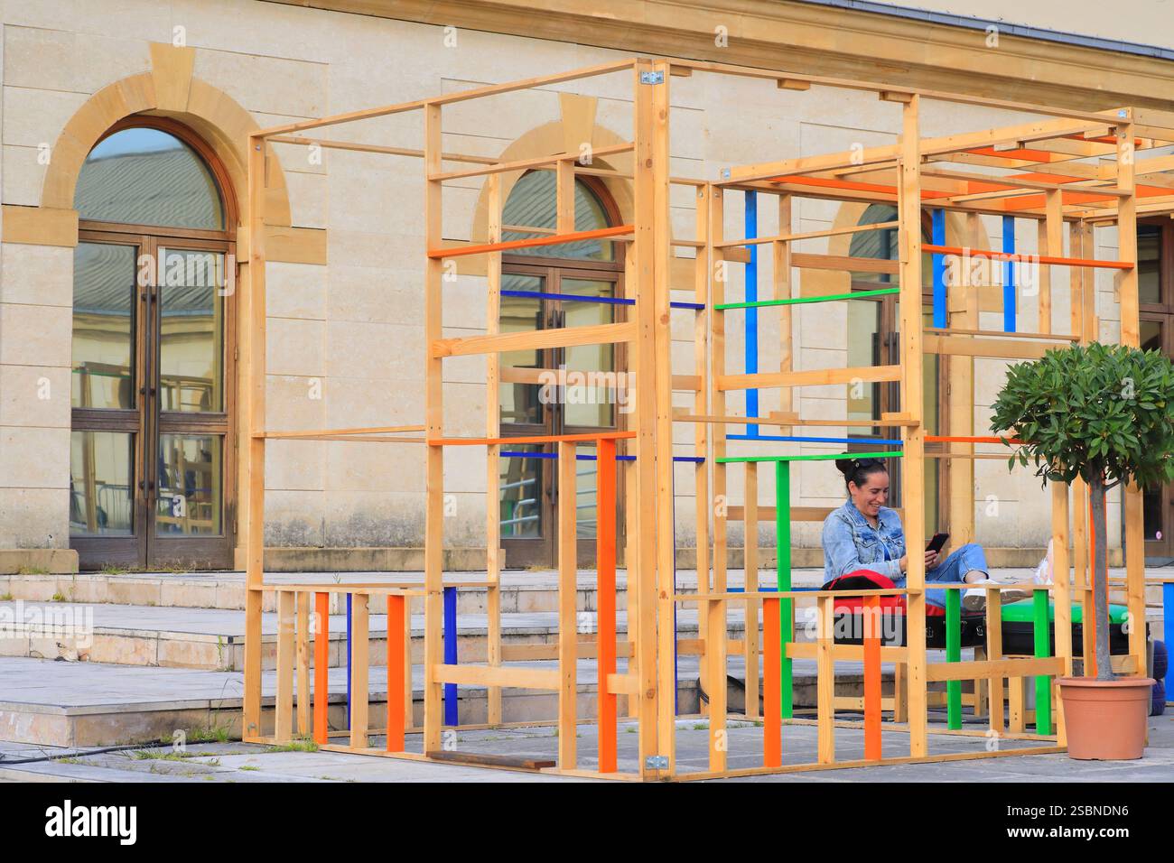 France, Moselle, Metz, Arsenal-Jean-Marie-Rausch, former Ney arsenal ...
