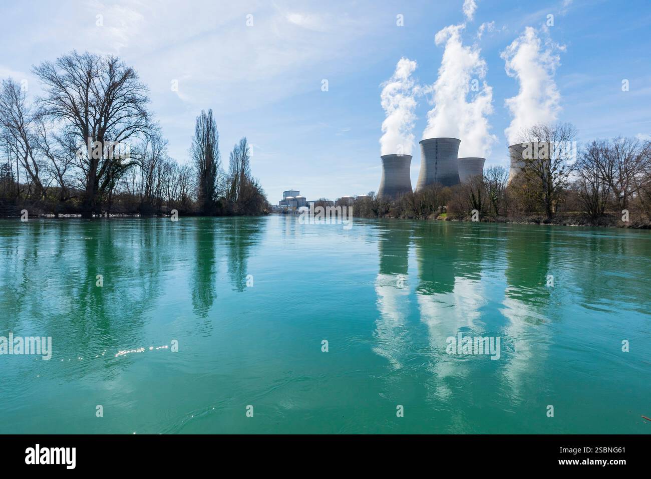 Bugey nuclear power plant hi-res stock photography and images - Alamy